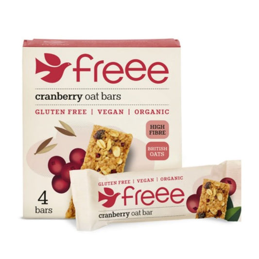 Doves Farm_Organic Cranberries And 100% Wholegrain Oats Bars 4x35g-pack of 7