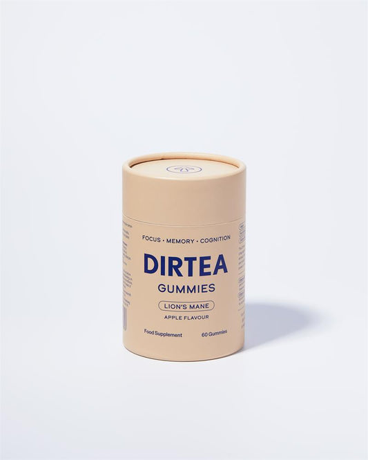 Dirtea_Gummies Lion's Mane Apple Flavour. 180 gummies
