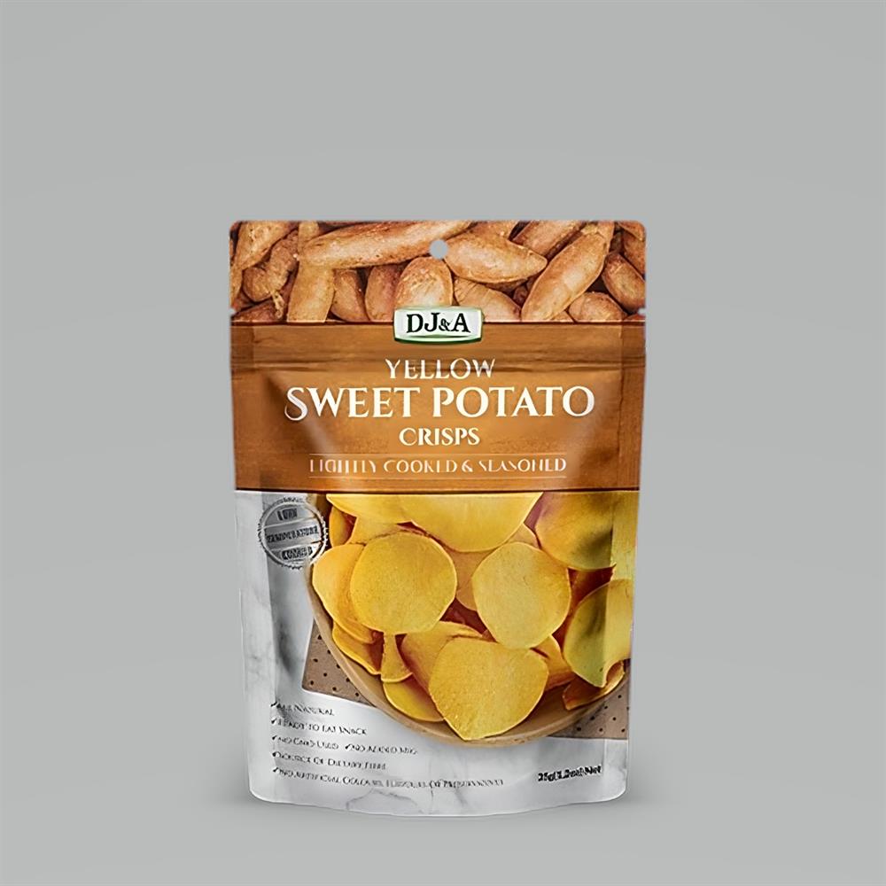 DJ & A_Yellow Sweet Potato Crisps 55g-pack of 2