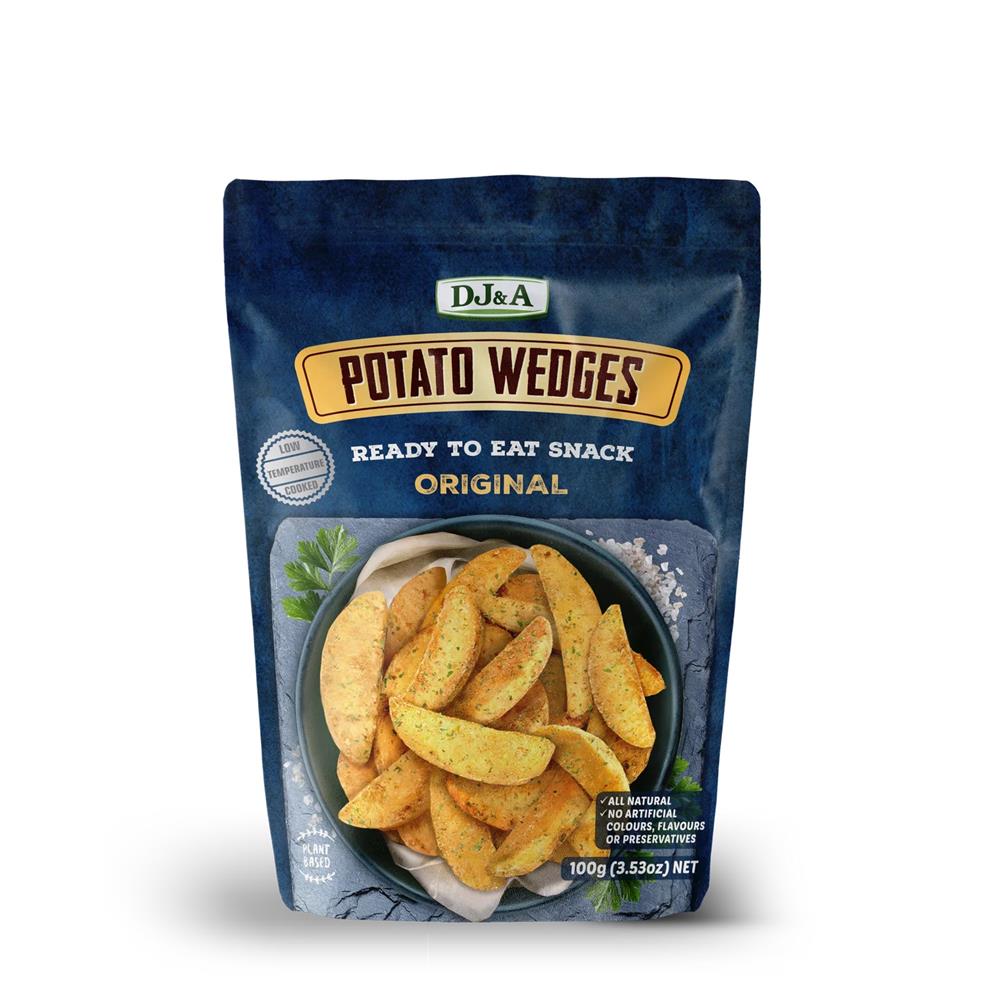 DJ & A_Potato Wedges Original 100g-pack of 3