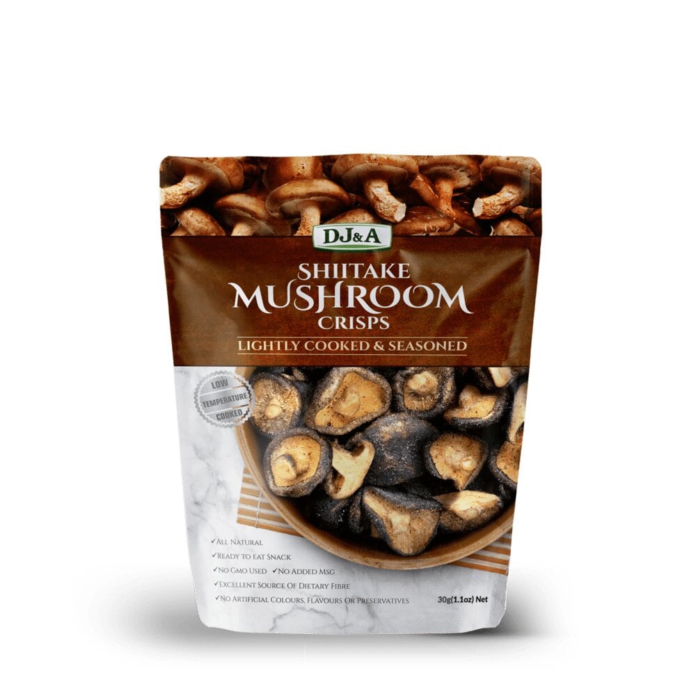 DJ & A_Shiitake Mushroom Crisps 30g-pack of 2