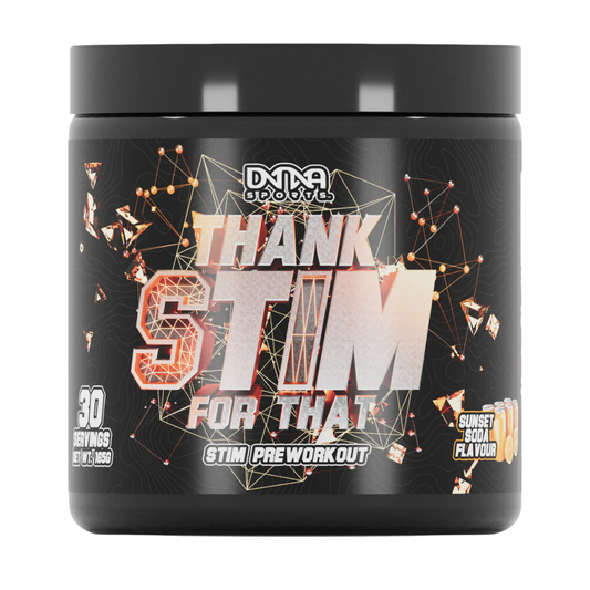 DNA Sports Thank Stim For That 270g Sunset Soda