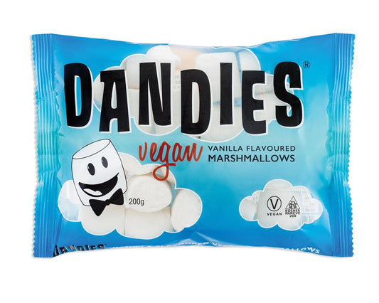 Dandies_Vegan Vanilla Flavoured Marshmallows-Pack of 4