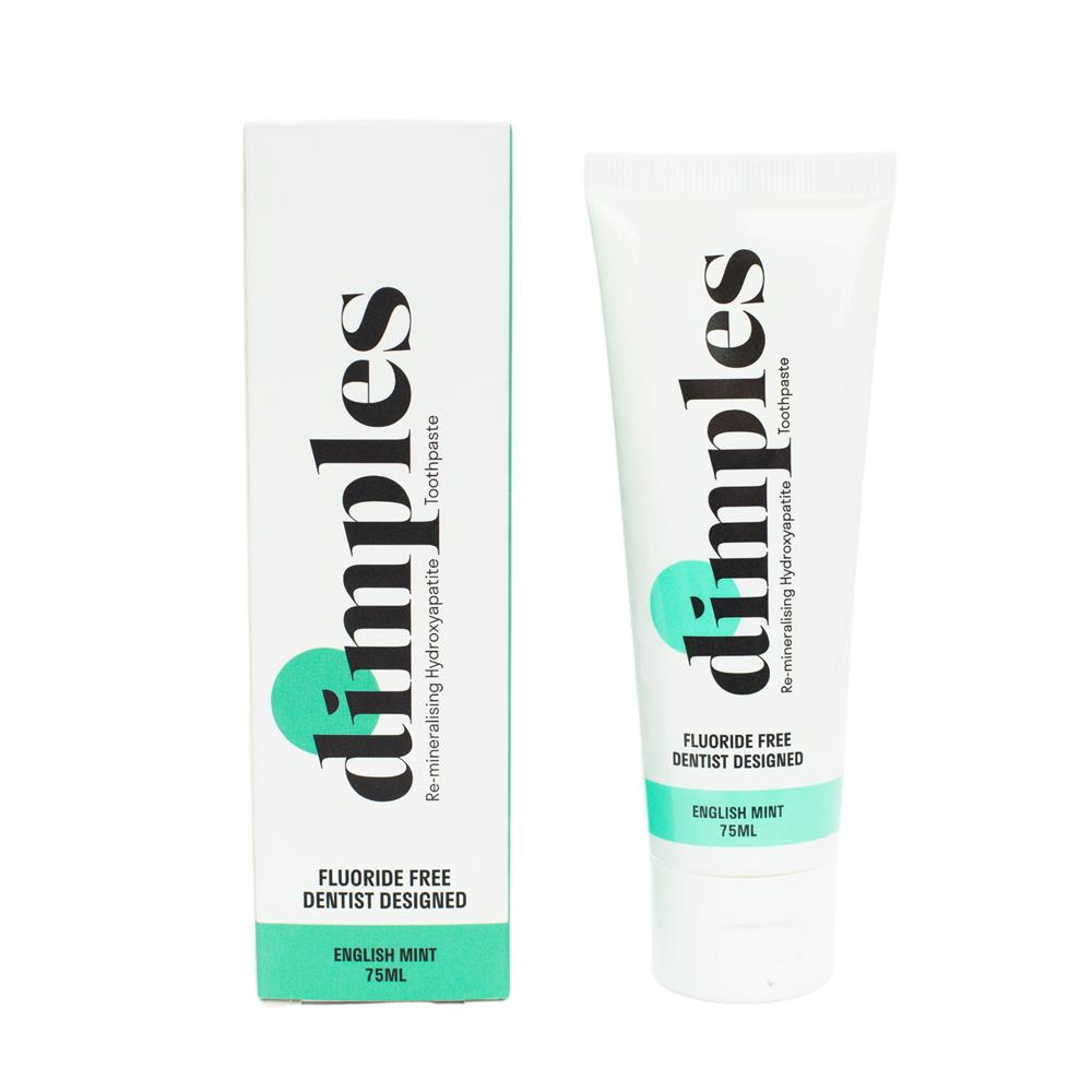 Dimples_Fluoride Free Dentist Designed Toothpaste Mint 75ml