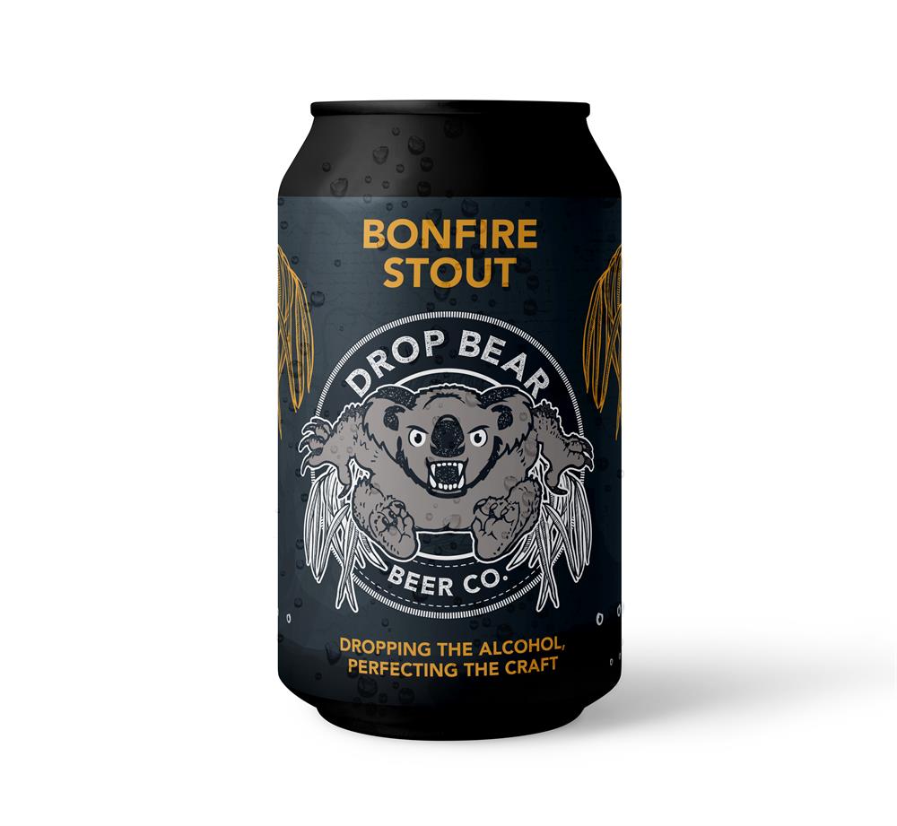 Drop Bear Beer_Bonfire Stout 0.5%-pack of 6