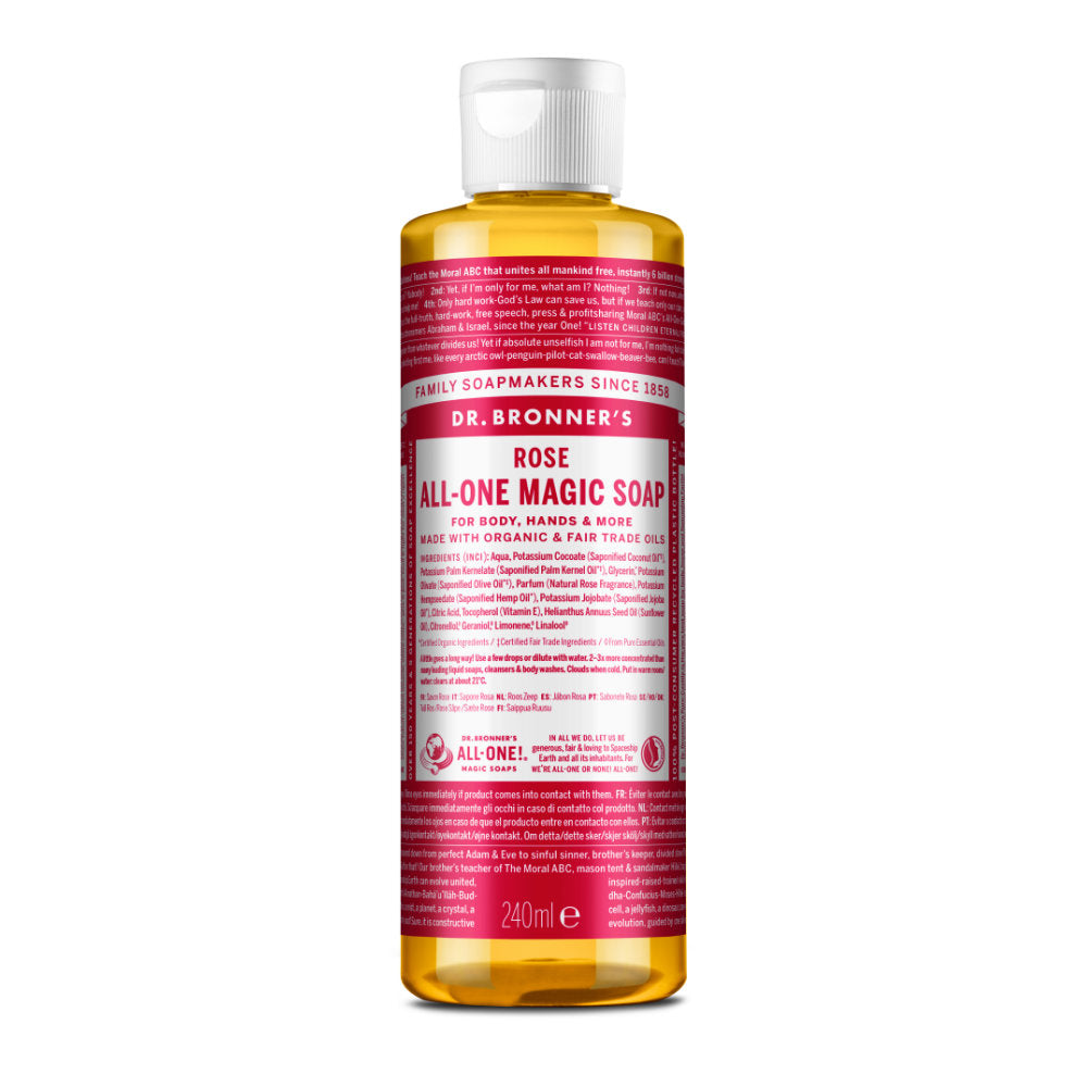 Dr Bronner_Organic Rose All-One Magic Soap 240ml