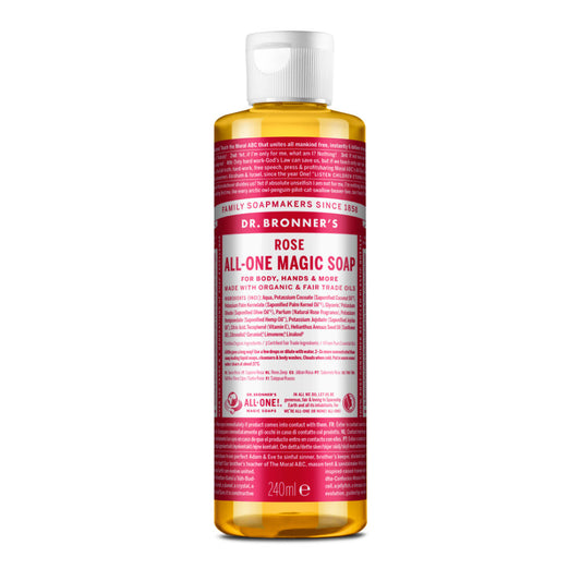 Dr Bronner_Organic Rose All-One Magic Soap 240ml