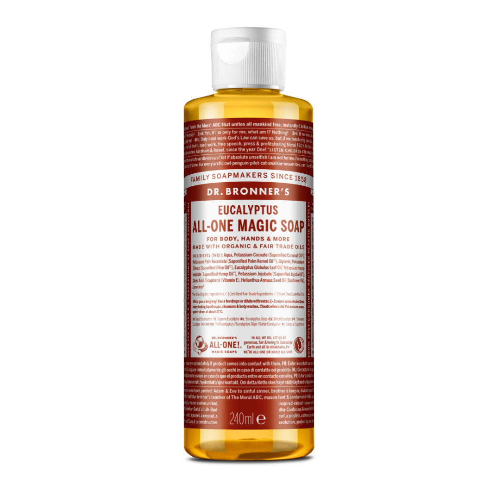 Dr Bronner_Org Eucalyptus All One Magic soap 240ml