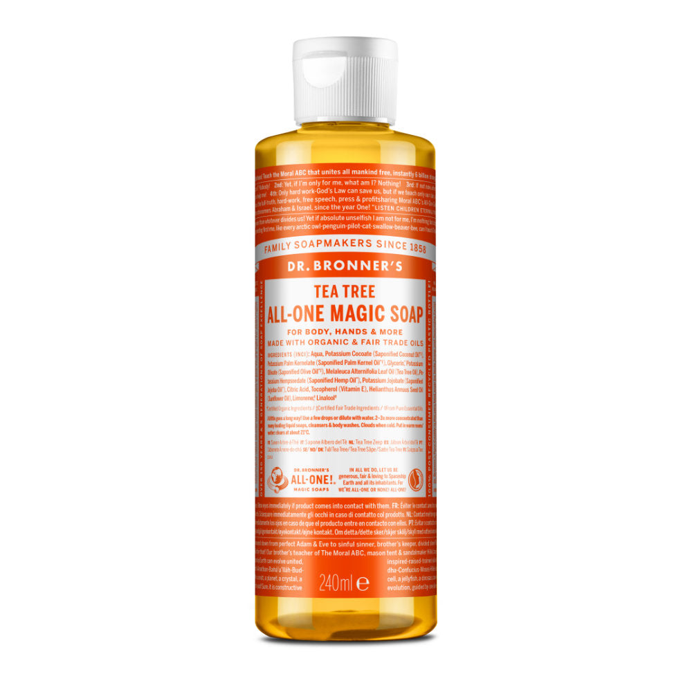 Dr Bronner_Tea Tree All-One Magic Organic Soap 240ml