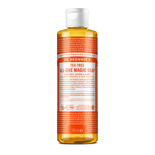Dr Bronner_Tea Tree All-One Magic Organic Soap 240ml