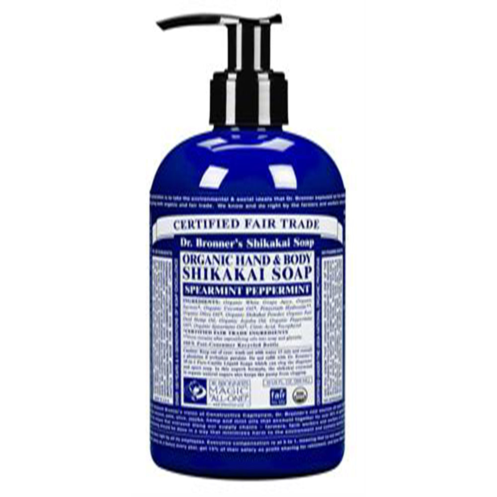 Dr Bronner_Org Shikakai Peppermint Hand Soap 355ml