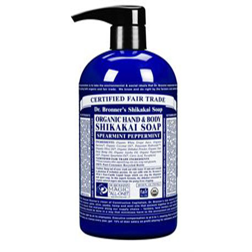 Dr Bronner_Peppermint Organic Pump Soap 710ml