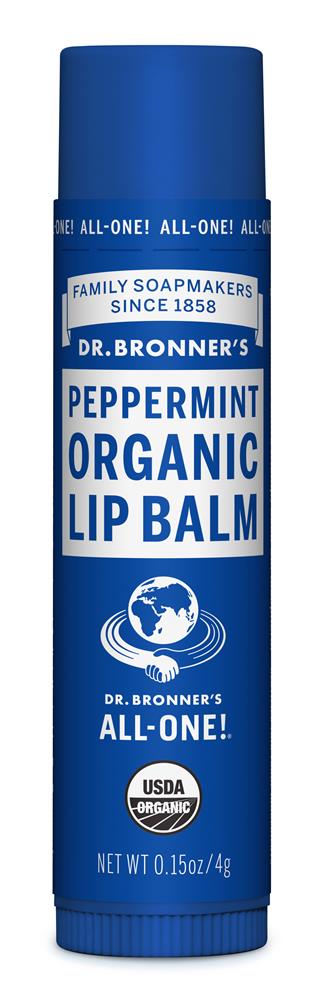 Dr Bronner_Org Lip Balm Peppermint 4g