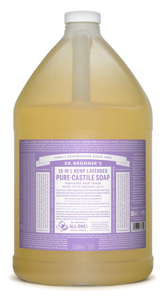 Dr Bronner_Lavender Pure-Castile Liquid Soap 3790ml