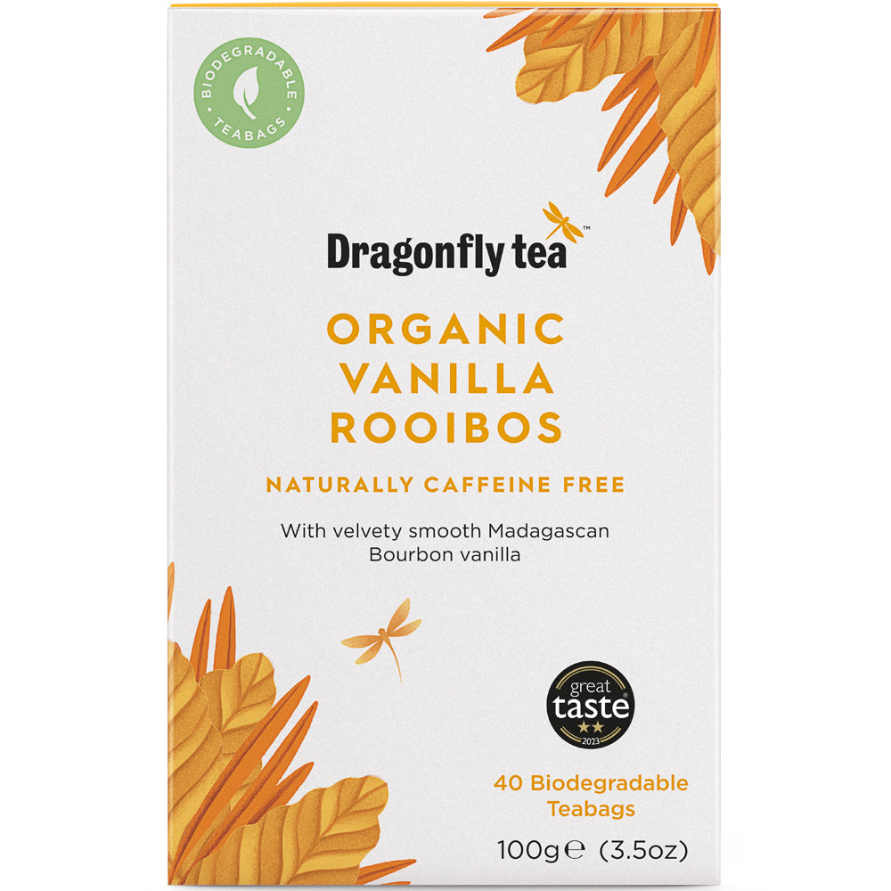 Dragonfly Tea_Organic Vanilla Rooibos Tea 40 teabags