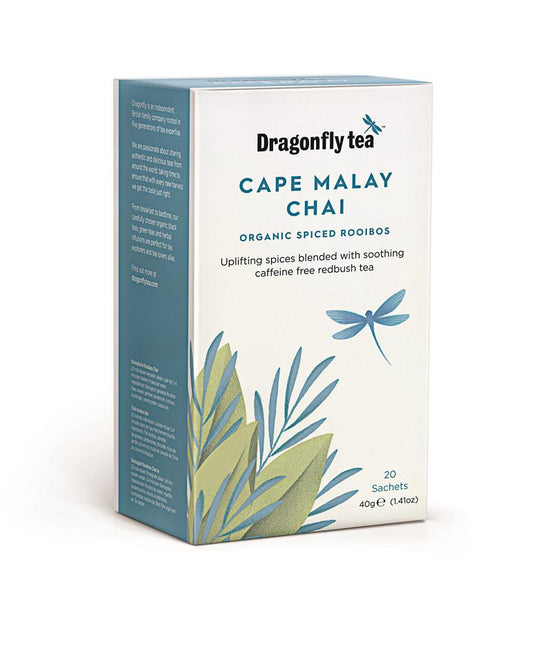Dragonfly Tea_Organic Cape Malay Chai Spiced Rooibos 20 bag