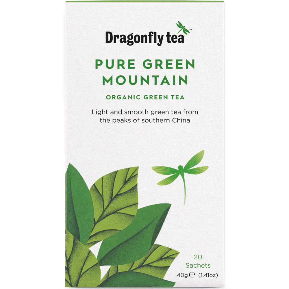 Dragonfly Tea_Dragonfly Organic Pure Green Mountain Green Tea 20 bag