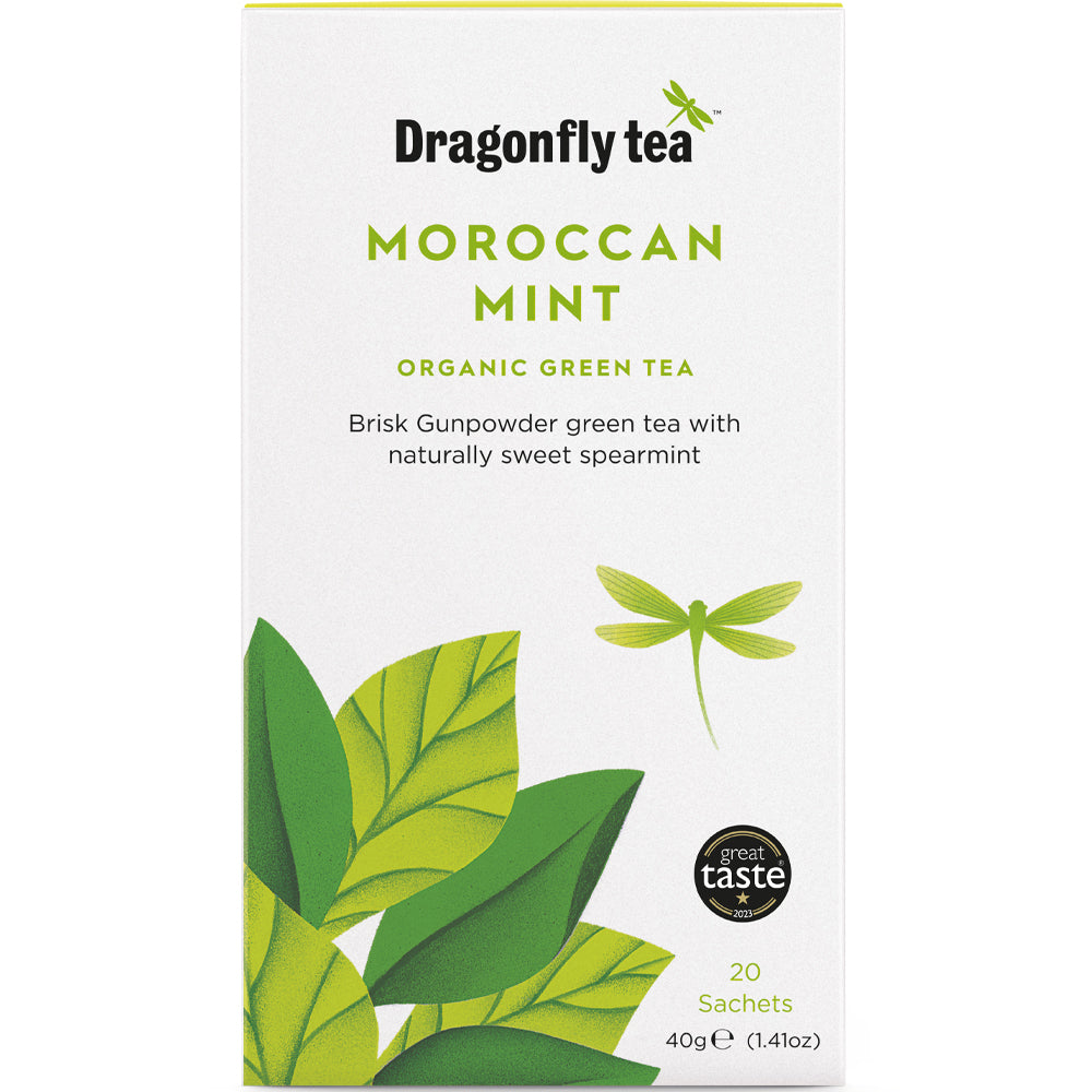 Dragonfly Tea_Dragonfly Organic Moroccan Mint Green Tea 20 bag