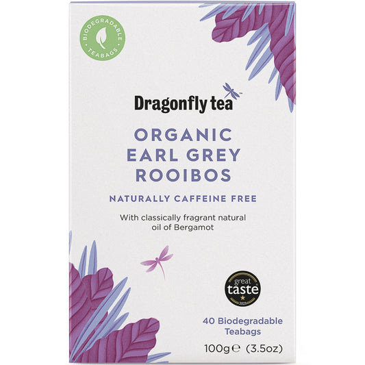 Dragonfly Tea_Organic Earl Grey Rooibos Tea 40 teabags