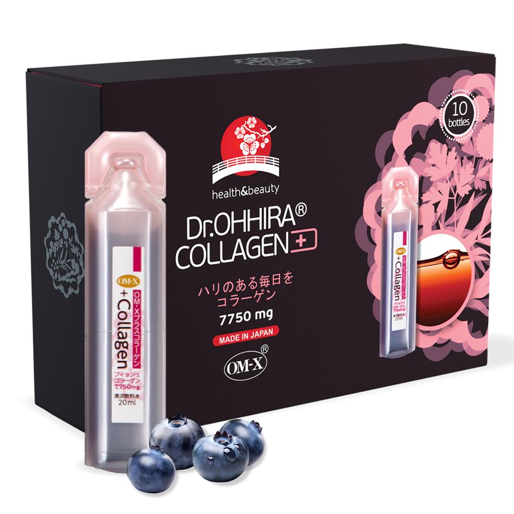 Dr Ohhira_Dr.OHHIRAr Collagen+ OM-X 20ml x10 btls 7.75g Hydrolysed Peptides