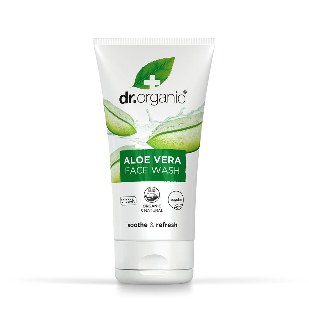 Dr Organic_Aloe Vera Face Wash 150ml