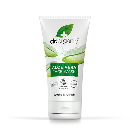 Dr Organic_Aloe Vera Face Wash 150ml