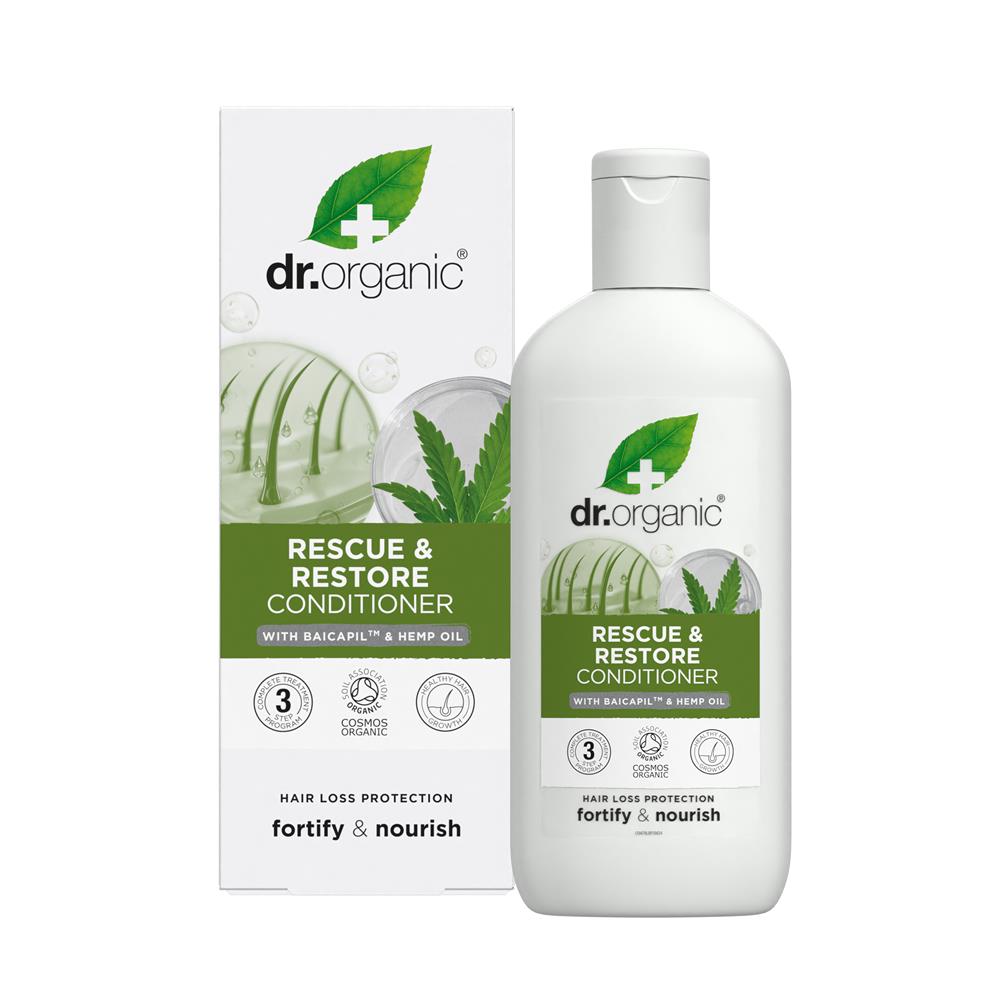 Dr Organic_Hemp Rescue & Restore Conditioner 265ml