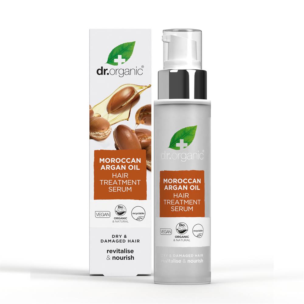 Dr Organic_Moroccan Argan Oil Hair Serum 100ml