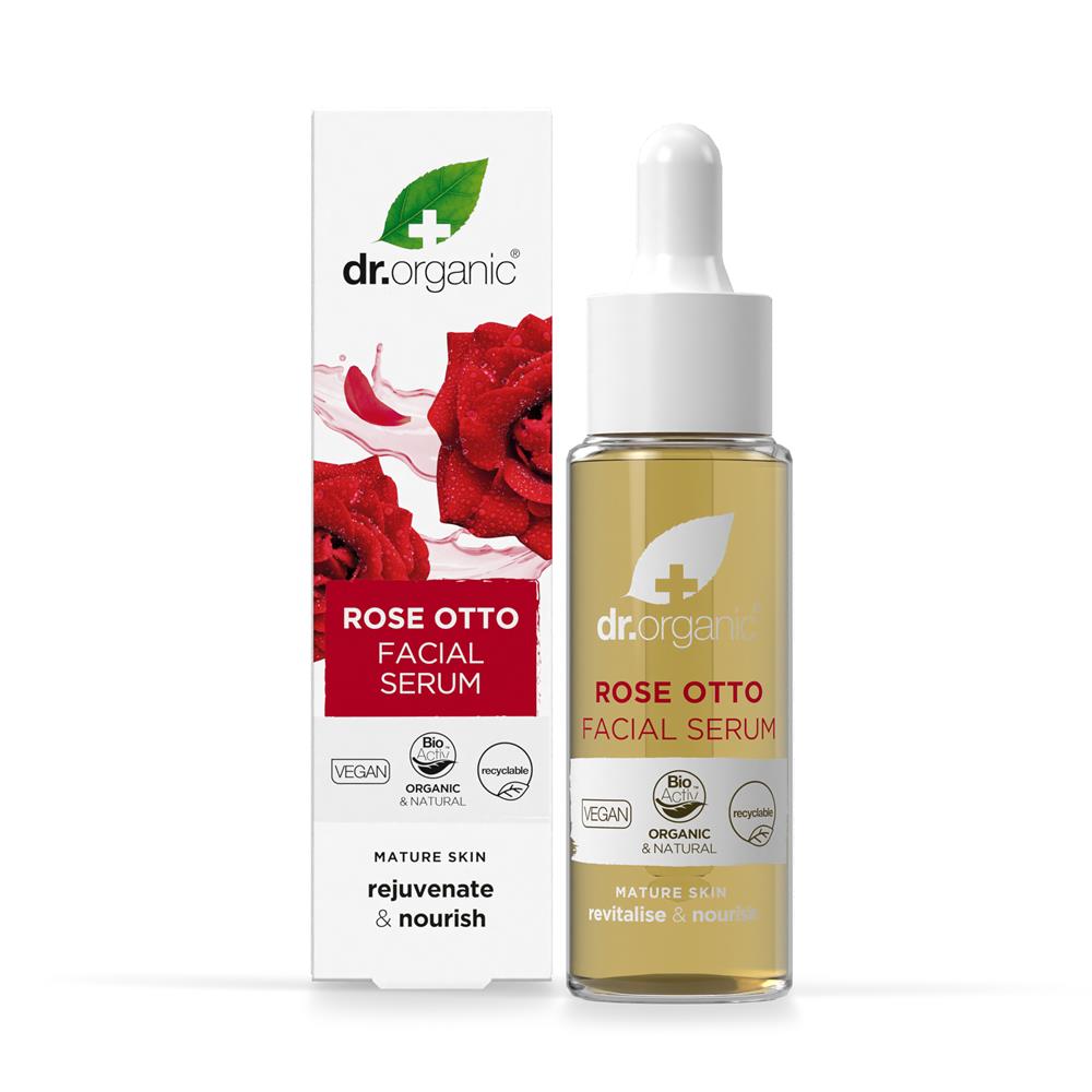 Dr Organic_Rose Otto Face Serum 30ml
