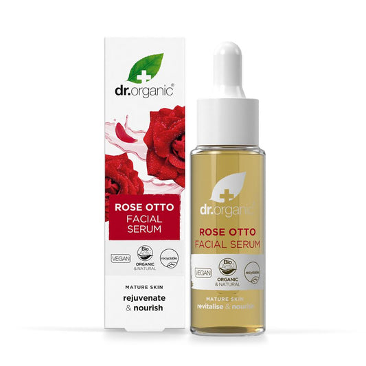 Dr Organic_Rose Otto Face Serum 30ml