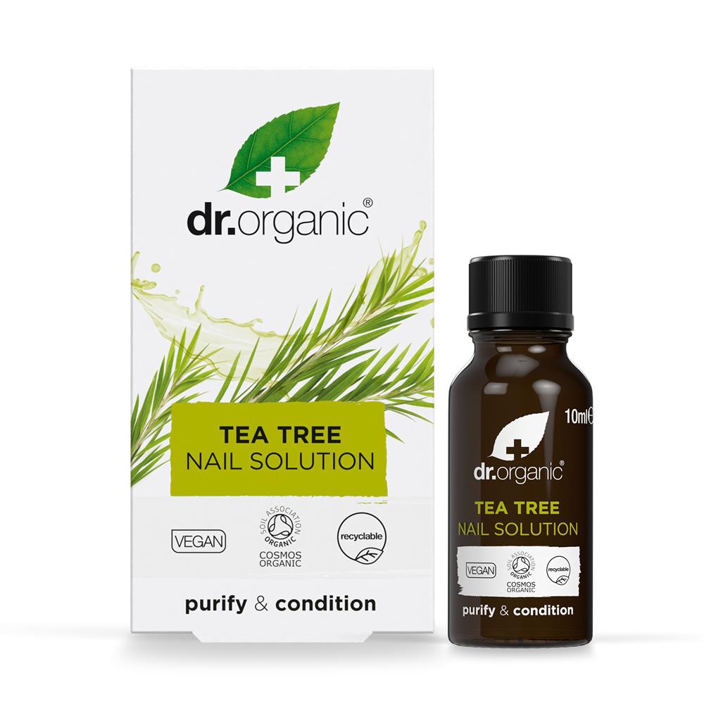 Dr Organic_Tea Tree Nail Solution 10ml