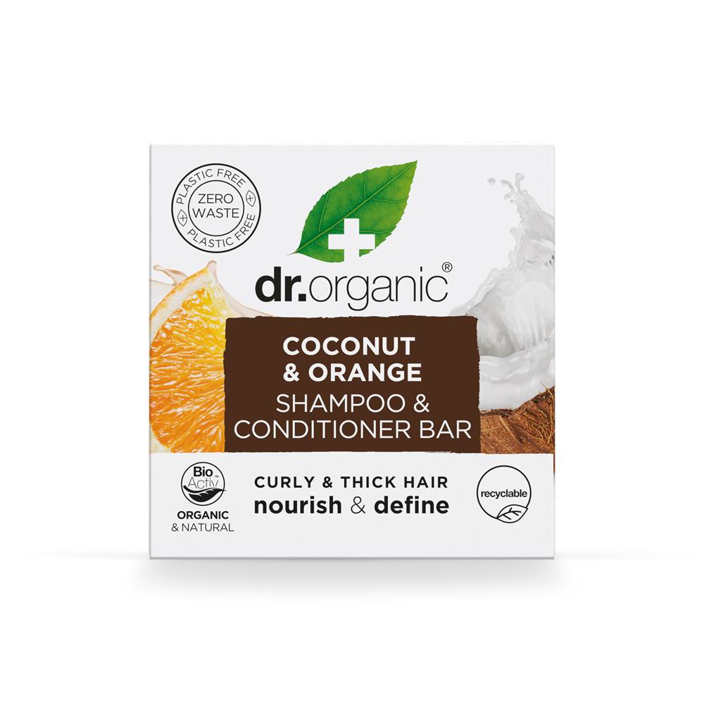 Dr Organic_Coconut & Orange Shampoo/Conditioner Bar 75g