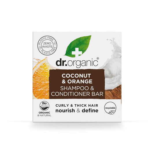 Dr Organic_Coconut & Orange Shampoo/Conditioner Bar 75g