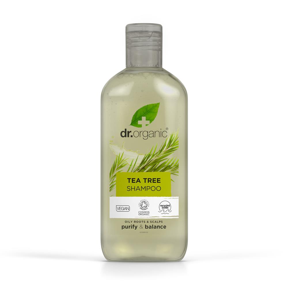 Dr Organic_Tea Tree Shampoo 265ml