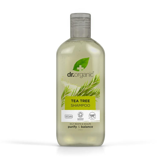 Dr Organic_Tea Tree Shampoo 265ml