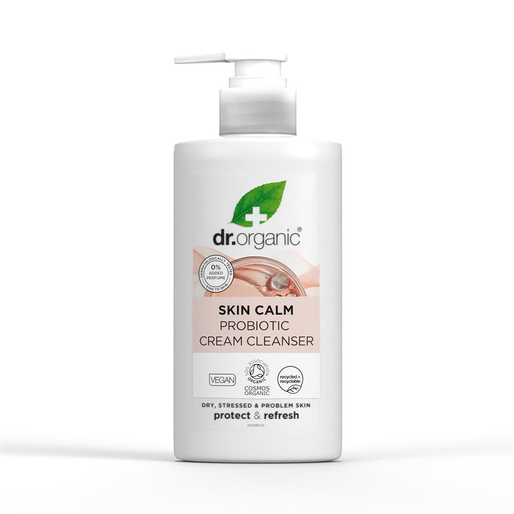 Dr Organic_Skin Calm Probiotic Cream Cleanser
