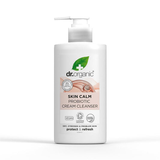 Dr Organic_Skin Calm Probiotic Cream Cleanser