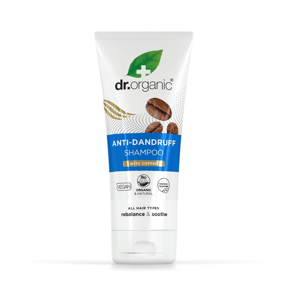 Dr Organic_Anti-Dandruff Shampoo with Coffee
