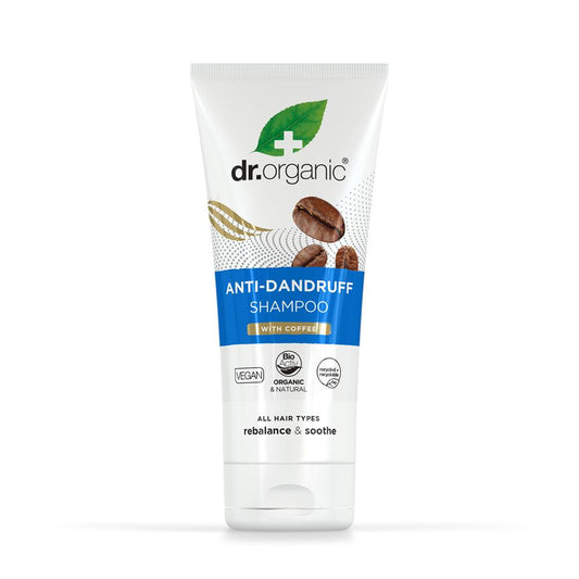 Dr Organic_Anti-Dandruff Shampoo with Coffee