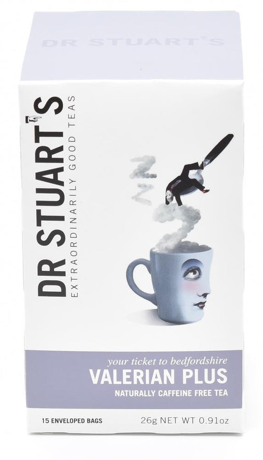 Dr Stuarts_Valerian Plus Herbal Tea - 15 bags-pack of 4