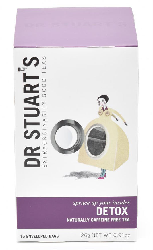 Dr Stuarts_Detox Herbal Tea - 15 bags-pack of 4