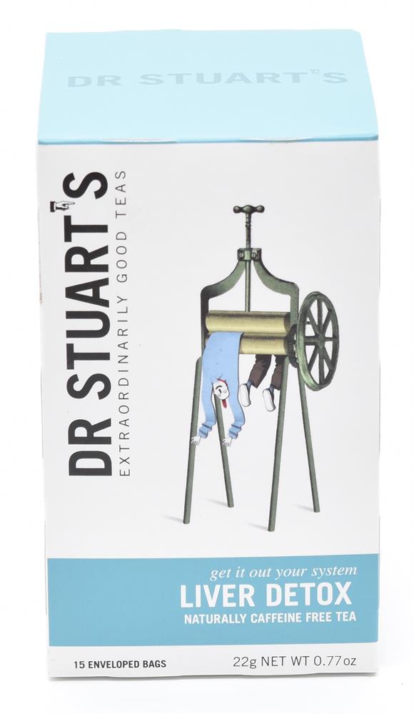 Dr Stuarts_Liver Detox Herbal Tea - 15 bags-pack of 4