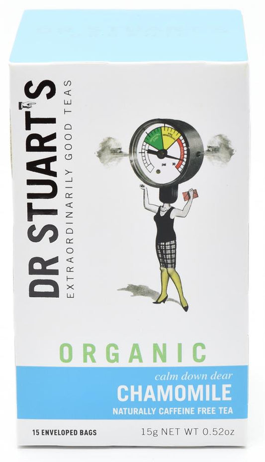 Dr Stuarts_Organic Chamomile Herbal Tea - 15 bags-pack of 4