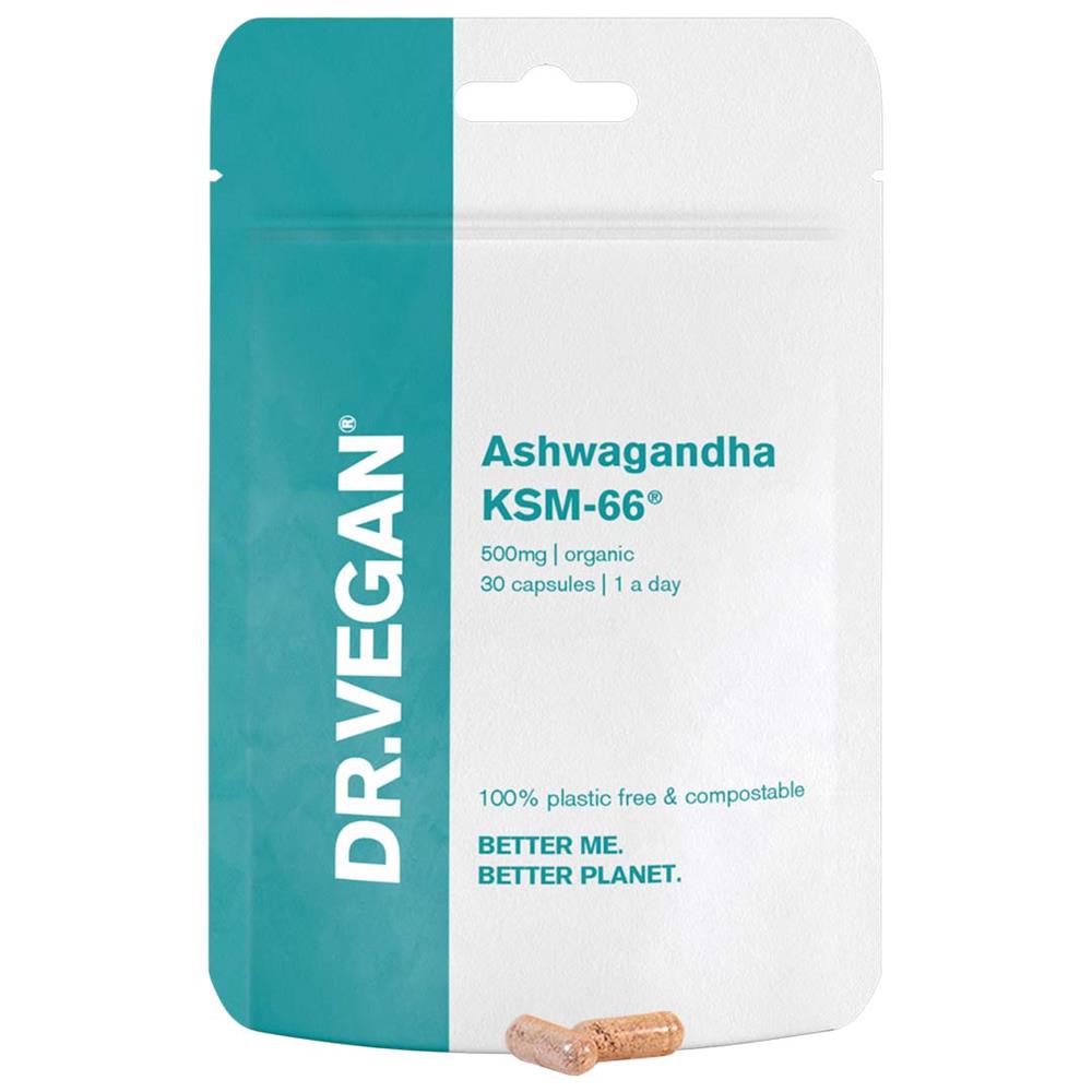 Dr Vegan_DR.VEGAN Ashwagandha KSM-66 500mg 30 caps