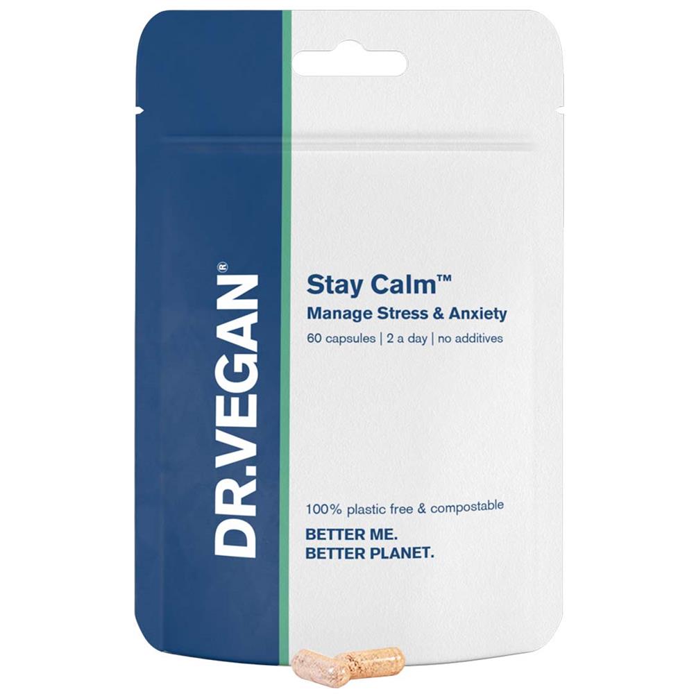 Dr Vegan_Stay Calm Manage Stress & Anxiety 60 caps