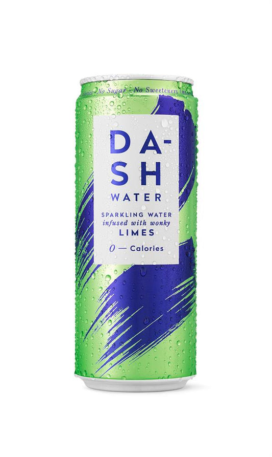 Dash_Water Sparkling Lime 330ml-pack of 6