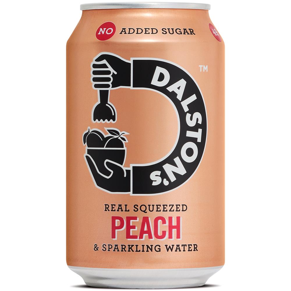 Dalston's_Peach Soda 330ml-pack of 6