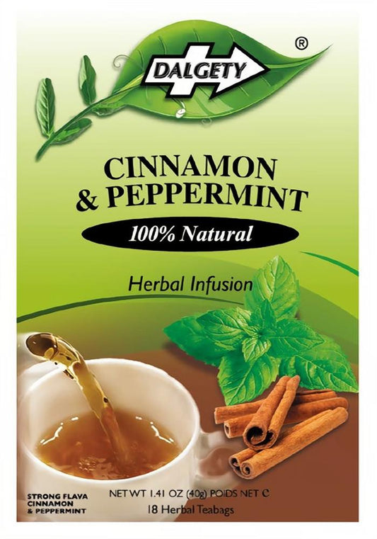 Dalgety Cinnamon & Peppermint Tea 18 Teabag-pack of 2