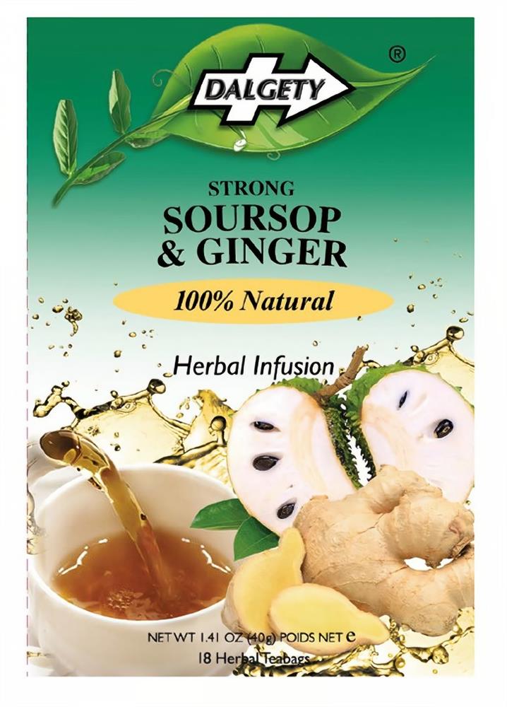 Dalgety Soursop & Ginger 18 Teabags-pack of 2