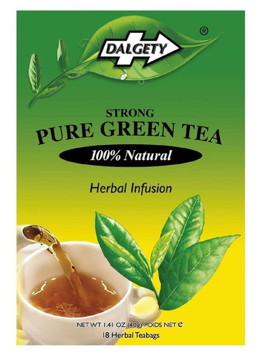 Dalgety Strong Green Tea 18 Teabags-pack of 2